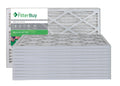 Silver MERV 8 17x20x1 Pleated Air Filter Pack of 12 E35380