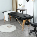 Folding Adjustable Massage Table Black H6155