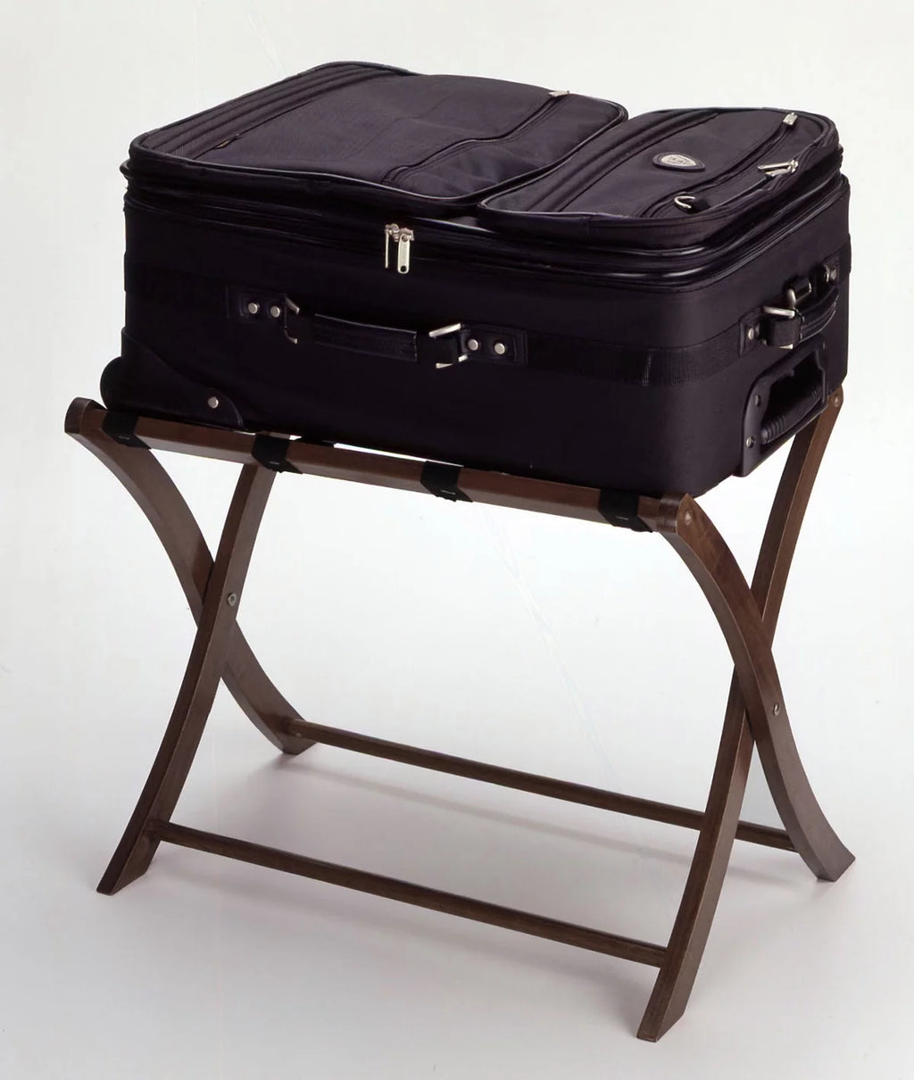 Walnut Wood Luggage Rack T750251