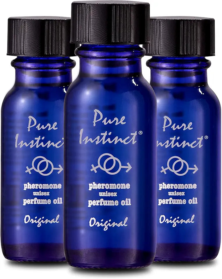 Pheromone Infused Essential Oil Perfume Cologne 3-Pack R6991