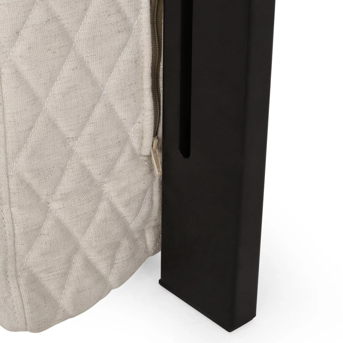 Full/Queen Tufted Wingback Fabric Headboard Q858976