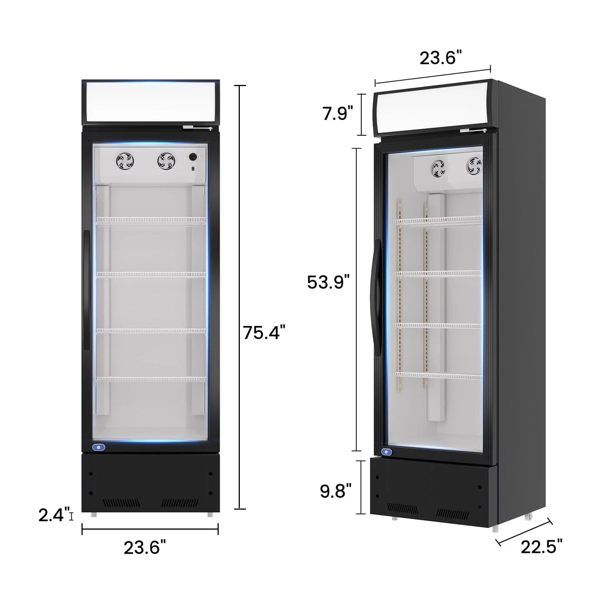 10.9 Cu.Ft Merchandising Refrigerator J972673