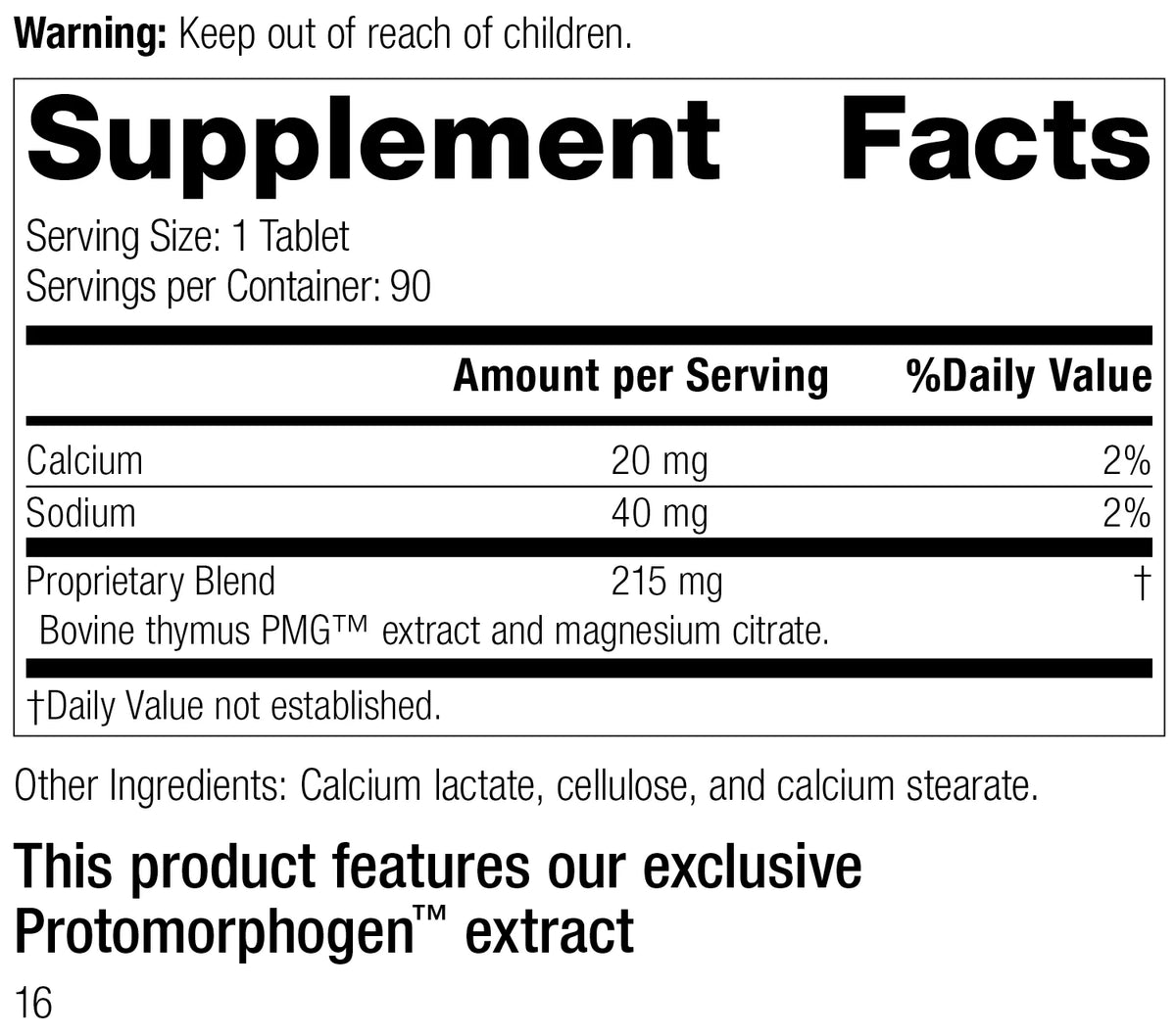 90 Tablets H3047