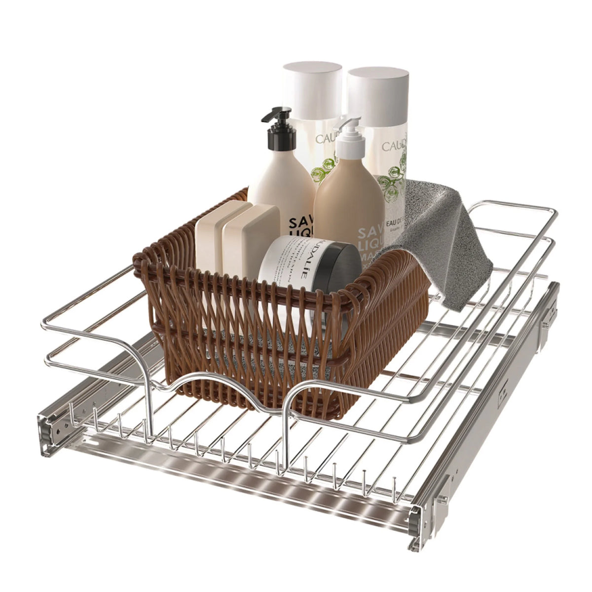Pull Out Cabinet Shelf Organizer, 15 x 20 In M472
