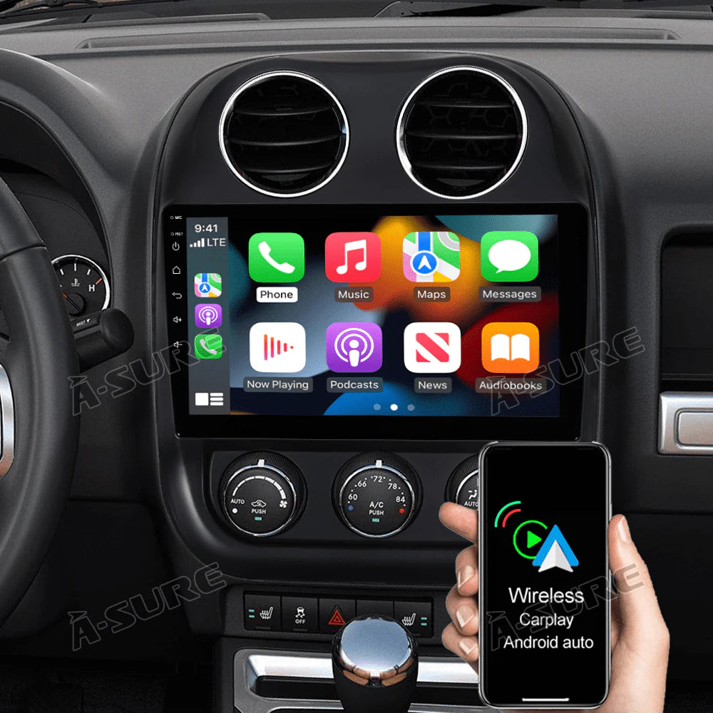 10 Wireless Carplay Android Car Radio Stereo 32GB L684
