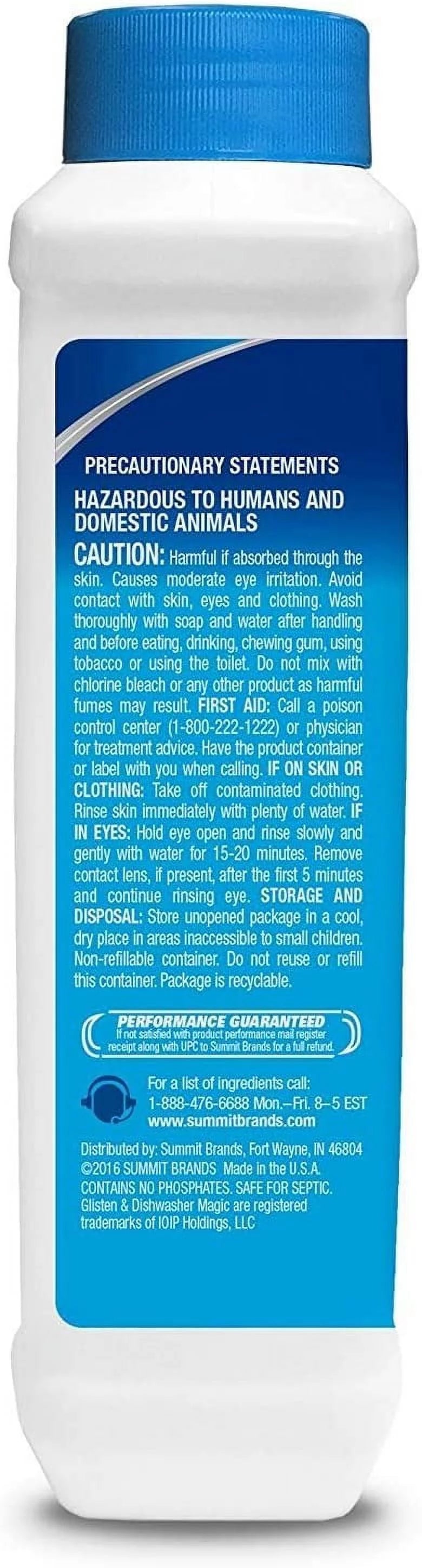 Dishwasher Cleaner & Disinfectant Fresh Lemon 12 Ounce Pack of 3 W848372