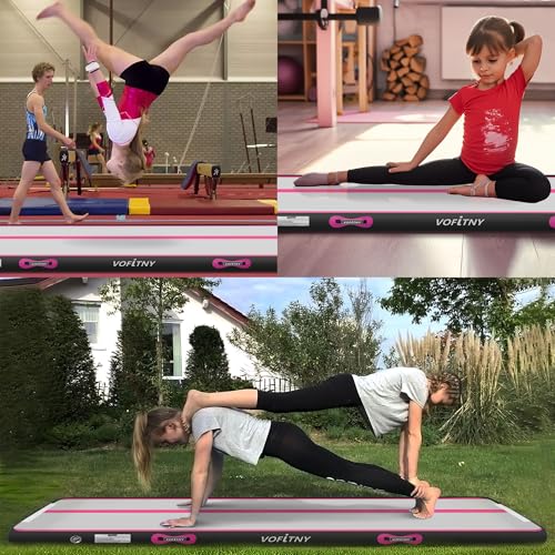 Inflatable Gymnastics Mat with Tumbling Barrel C29375