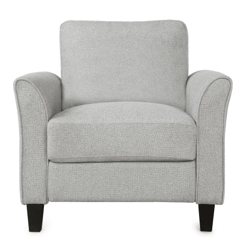 Light Gray Linen Fabric Sofa Set G68638