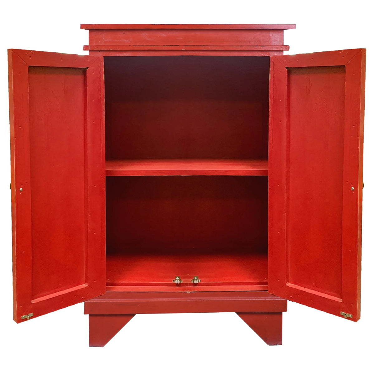 Wood Carved Accent Cabinet Q813256