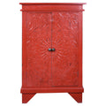 Wood Carved Accent Cabinet Q813256