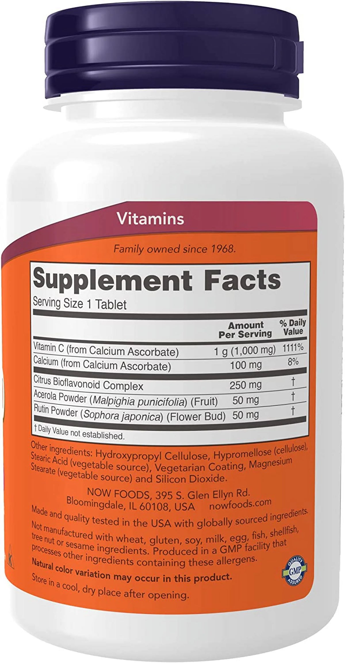 Vitamin C-1000 Complex with Bioflavonoids, 90 Tablets G79363