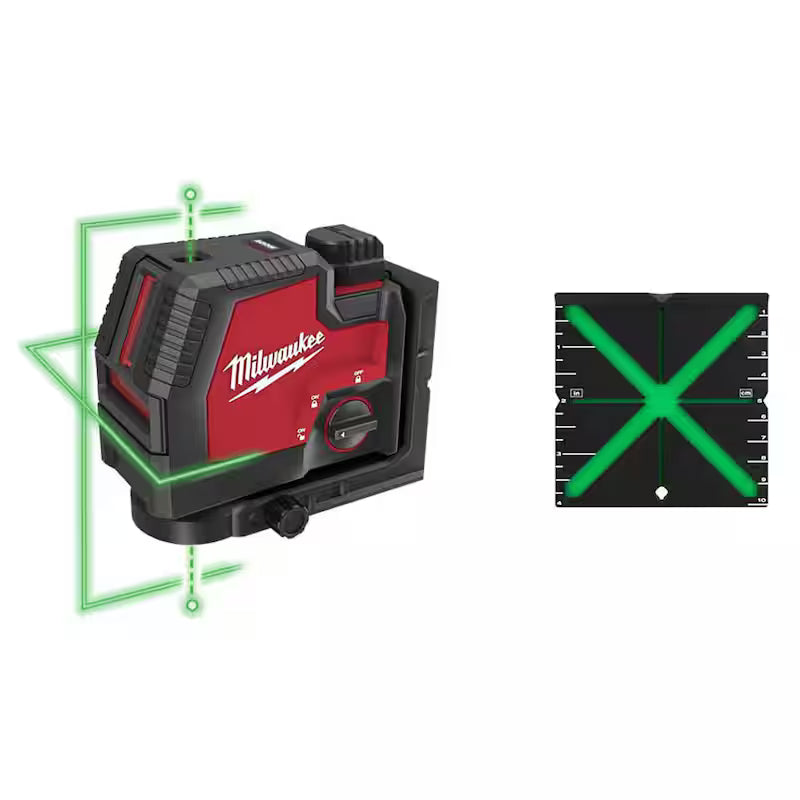 Green 100 ft. Rechargeable Laser Level F151807