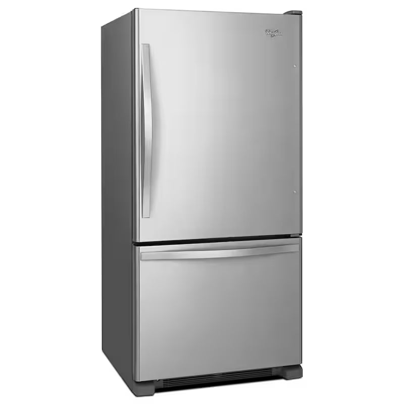 18.7 cu. ft. Bottom Freezer Refrigerator in Stainless Steel Q63755