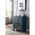 Antique Blue Console Table D84895